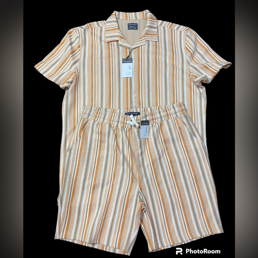 NWT Men’s 2 pc outfit size L
